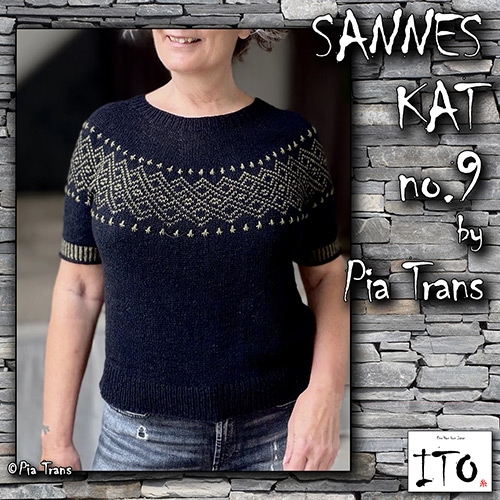 km393 Pattern Sannes Kat no.9