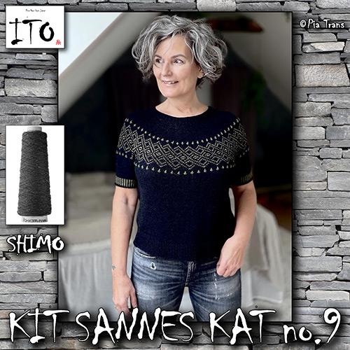 km393 Kit Sannes Kat no.9 : ITO Yarn