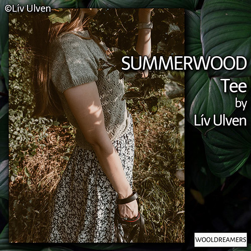km401 Pattern Summerwood Tee