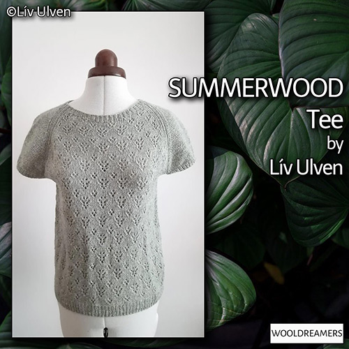 km401 Pattern Summerwood Tee