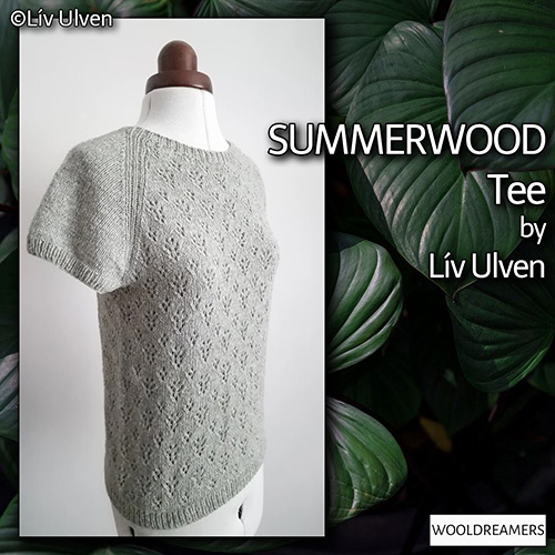 km401 Pattern Summerwood Tee