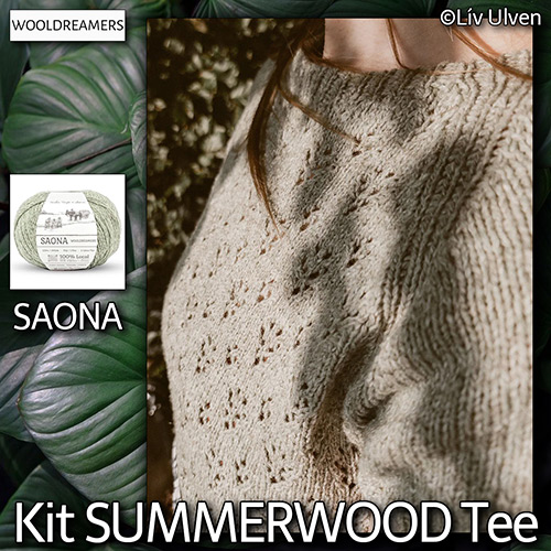 km401 Kit Summerwood Tee : WoolDreamers