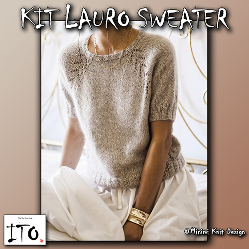 km403 Kit Lauro Sweater : ITO Yarn