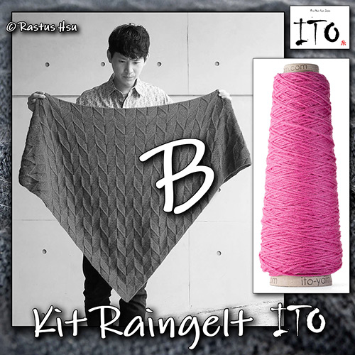 km406 Kit Raingelt ITO B : ITO Yarn