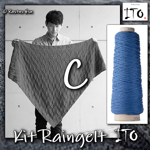 km406 Kit Raingelt ITO C : ITO Yarn
