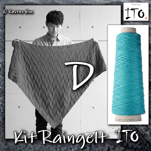 km406 Kit Raingelt ITO D : ITO Yarn