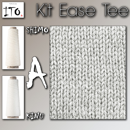 km407 Kit Ease Tee : ITO Yarn