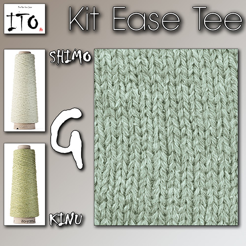 km407 Kit Ease Tee : ITO Yarn