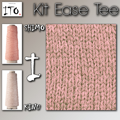 km407 Kit Ease Tee : ITO Yarn