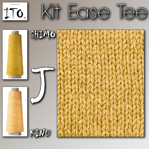 km407 Kit Ease Tee : ITO Yarn