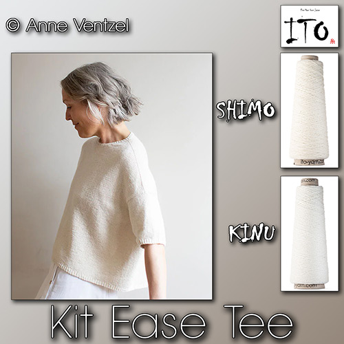 km407 Kit Ease Tee : ITO Yarn