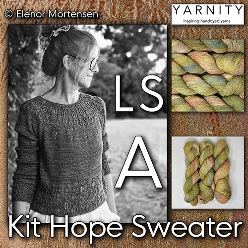 km409 Kit Hope Sweater LS-A : Yarnity Yarn