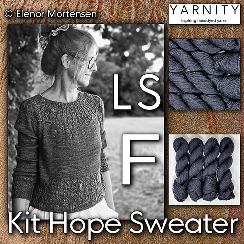km409 Kit Hope Sweater LS-F : Yarnity Yarn