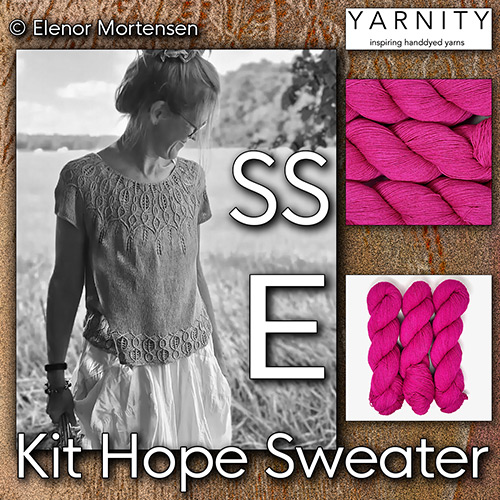 km409 Kit Hope Sweater SS-E : Yarnity Yarn