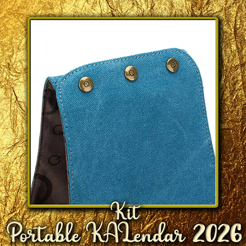 km413 Kit Portable KALendar 2026 : Della Q Nora Big Bucket km413 Kit Portable KALendar 2026 : Della Q Nora Big Bucket