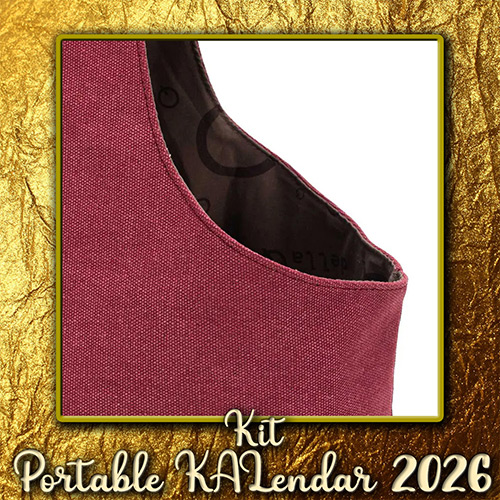 km413 Kit Portable KALendar 2026 : Della Q Nora Big Bucket km413 Kit Portable KALendar 2026 : Della Q Nora Big Bucket