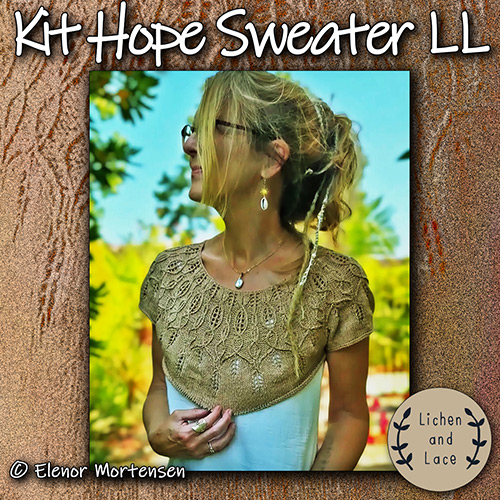 km415 Hope Sweater Lichen and Lace - Taglie