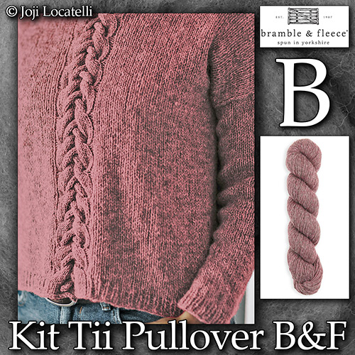 km418 Kit Edith Sweater SG B with Sandnes Garn