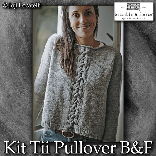km418 Kit Mona Sweater with Sandnes Garn