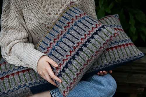 pb58: Homecoming Flower Garden Cushion and Long Cushion pb58: Homecoming Flower Garden Cushion and Long Cushion