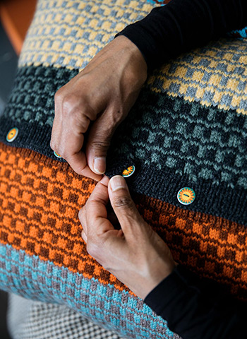 pb58: Butterfly Geo Cushion pb58: Butterfly Geo Cushion
