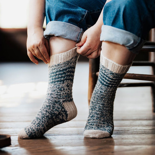 pb81: Happy Camper Socks