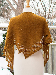 Bella Shawl by JumperCables - Annie Baker
