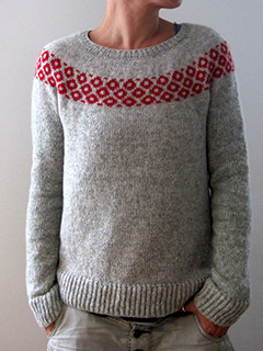 bubbly sweater by Isabell Kraemer