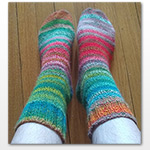 Magic Zauberball Stripe Socks di Tofutrulla : clicca qui